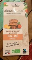 Chocolat au lait praliné fondant