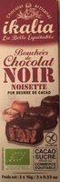Bouchées de Chocolat Noir noisette
