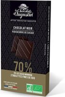 Tablette De Chocolat Noir 70% Cacao