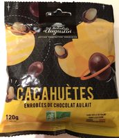 Cacahuètes enrobées de chocolat au lait