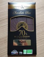 Tablette Choc 70% Nougat De Montelimar