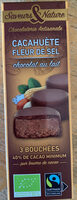 Bouchée chocolat fleur de sel cacahuètes