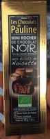 Mini rocher de chocolat noir