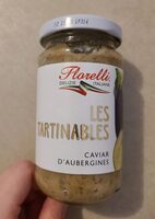Les Tartinables Caviar D'aubergines