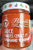 Sauce aux tomates cerises et parmesan