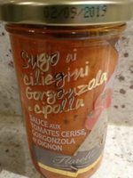 Sauce aux tomates cerise, gorgonzola et oignon