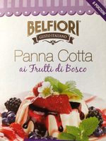Panna cotta ai frutti di bosco