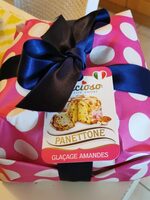 Panettone glaçage amandes