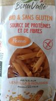 Pates aux lentilles rouges