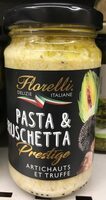 Pasta & bruschetta Prestige - Sauce à base d'artichauts et de truffe d'été