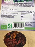 Exopharm Mélange 4 Fruits Goji, Cranberries, Myrtilles, Physalis