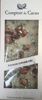 Chocolat pistache caramelisée
