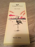 Sao tomé - Chocolat noir pur beurre de cacao
