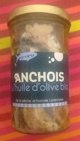 Anchois à l'huile d'olive bio