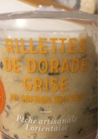 Rillettes de dorade grise