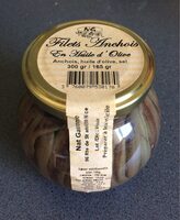Filets anchois en huile d'olive