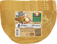 6 crêpes à l'ancienne au lait de ferme