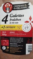 Crêpes fraîches au blé noir
