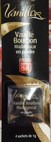 Vanille Bourbon Madagascar en poudre