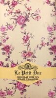Chocolat noir éclat d'amande et de noisettes