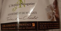 Assortiment de nougats