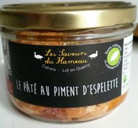 Pâté au piment d'Espelette