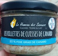 Les rillettes de cuisses de canard