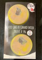 Fois gras de canard entier truffé a 5%