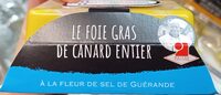 Foie gras de canard entier à la fleur de sel de Guerande