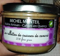 Les rillettes de cuisses de canard