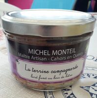 La terrine campagnarde lard fumé au bois de hêtre