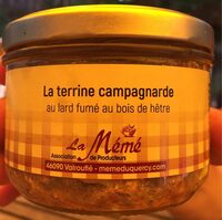 Terrine campagnarde au lard fumé au bois de hêtre