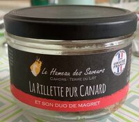 La rillette pur canard