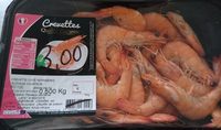 Crevettes Roses, Cuites, 500 Grammes