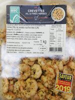 Crevettes Ail et fines herbes