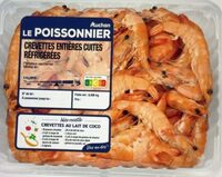 Crevettes cuites entières