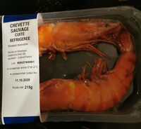Crevette sauvage cuite réfrigérée