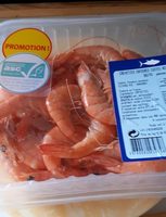 Crevettes entières cuites réfrigérées asc
