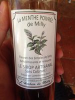 Sirop menthe poivree