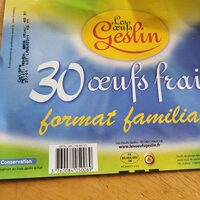 30 Oeufs frais Geslin