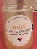 Miel de rhododendron
