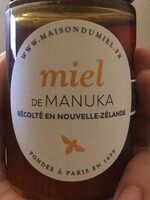 Miel de MANUKA récolté en Nouvelle-Zélande