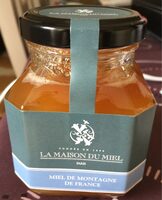 Miel de montagne de France