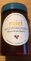 Miel de chataignier récolté en France