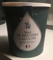 Miel de bruyere callune