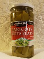 Haricots verts plats
