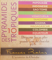 Pyramide des tropiques assortiment 10 chocolats