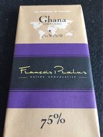 Francois Pralus Ghana Chocolate Bar