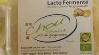 Chou japonais et jus de gingembre
