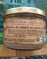 Terrine de canard au poivre vert